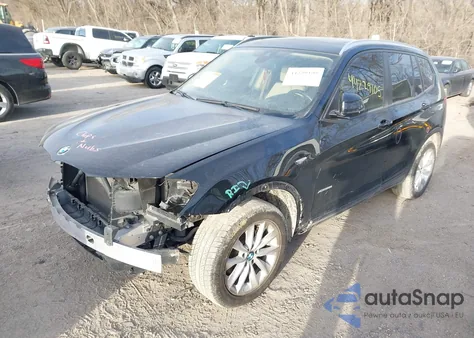 2017 BMW X3 xDrive28I z USA, uszkodzony, nr VIN 5UXWX9C36H0W76592